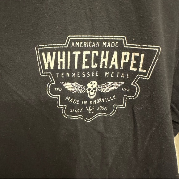 ‼️White Chapel Metal Band T Shirt! || Size MED - Picture 2 of 5